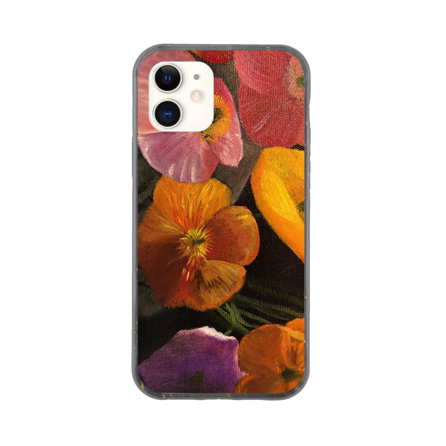 Bio Phone Case - Oil Painting Poppies