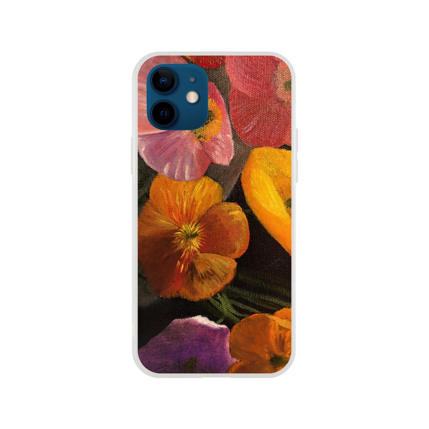 Phone Case - Flexi - Oil Painting Poppies