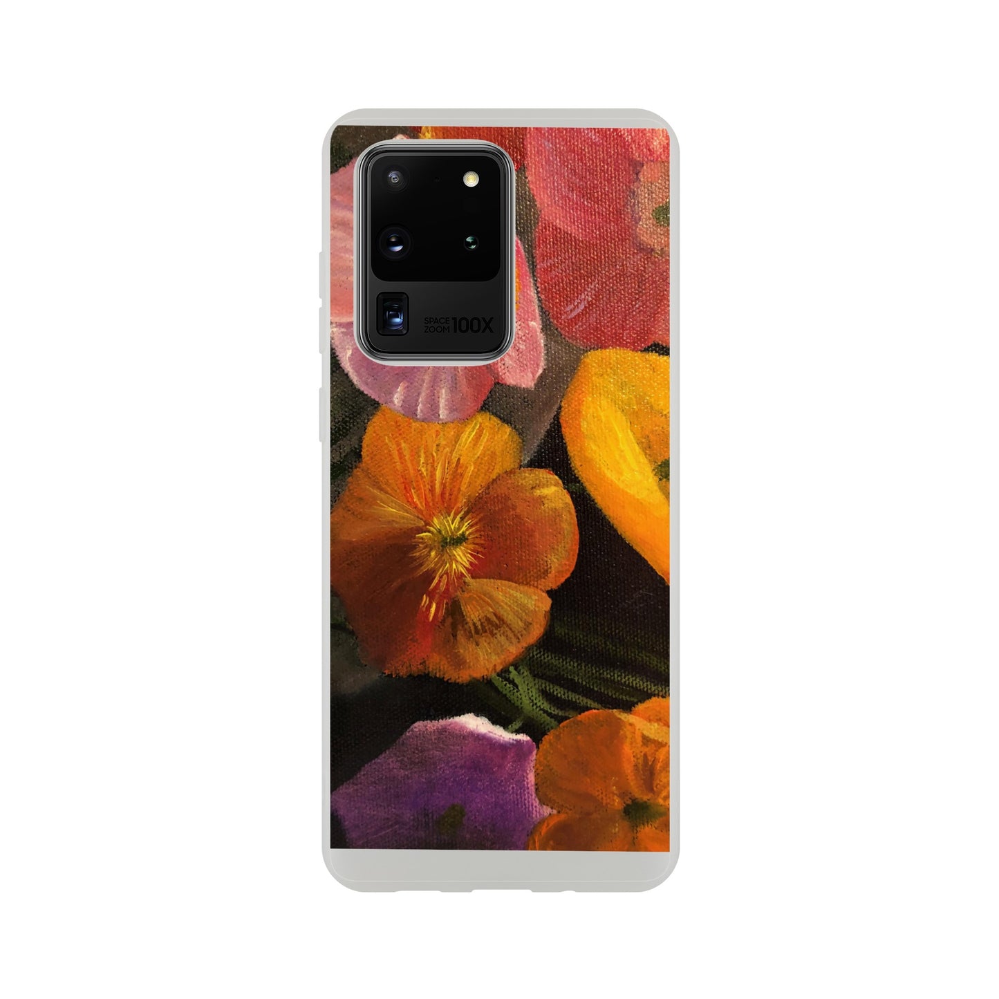 Phone Case - Flexi - Oil Painting Poppies