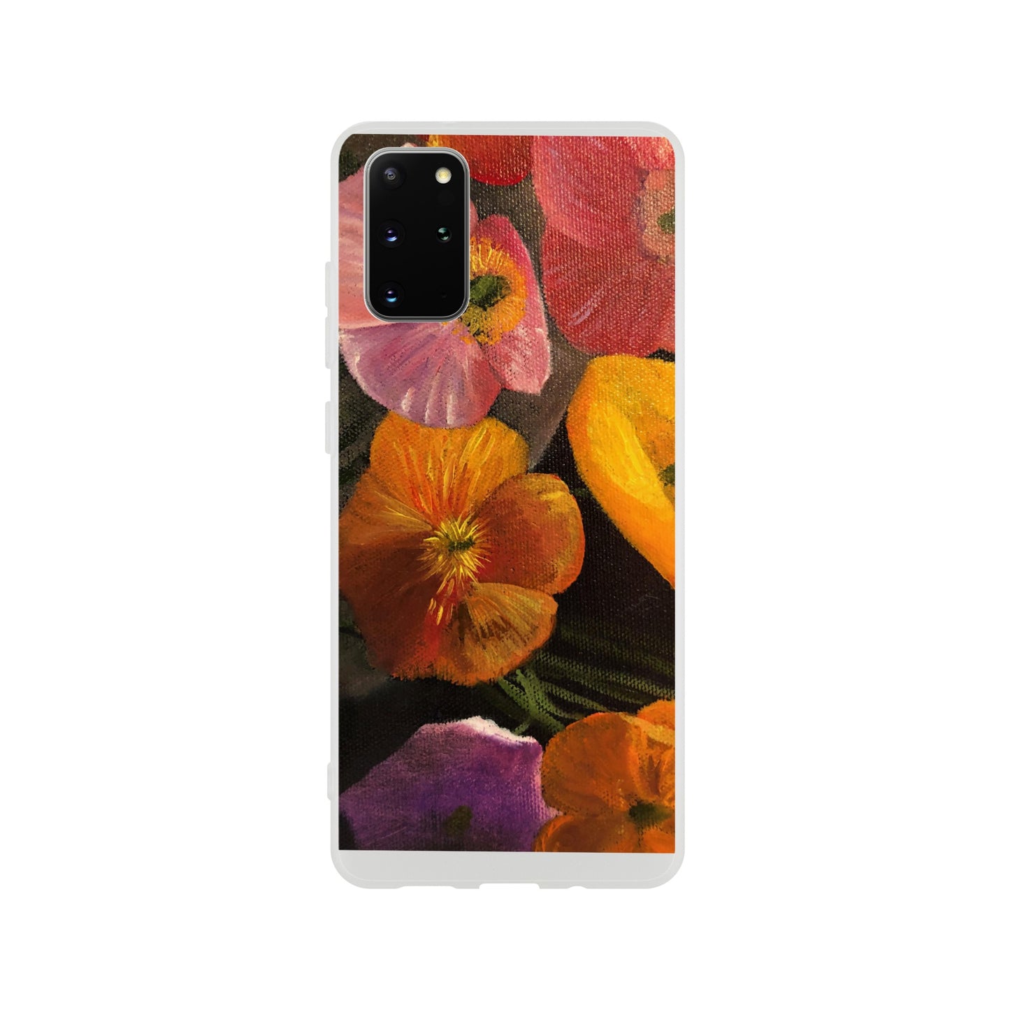 Phone Case - Flexi - Oil Painting Poppies