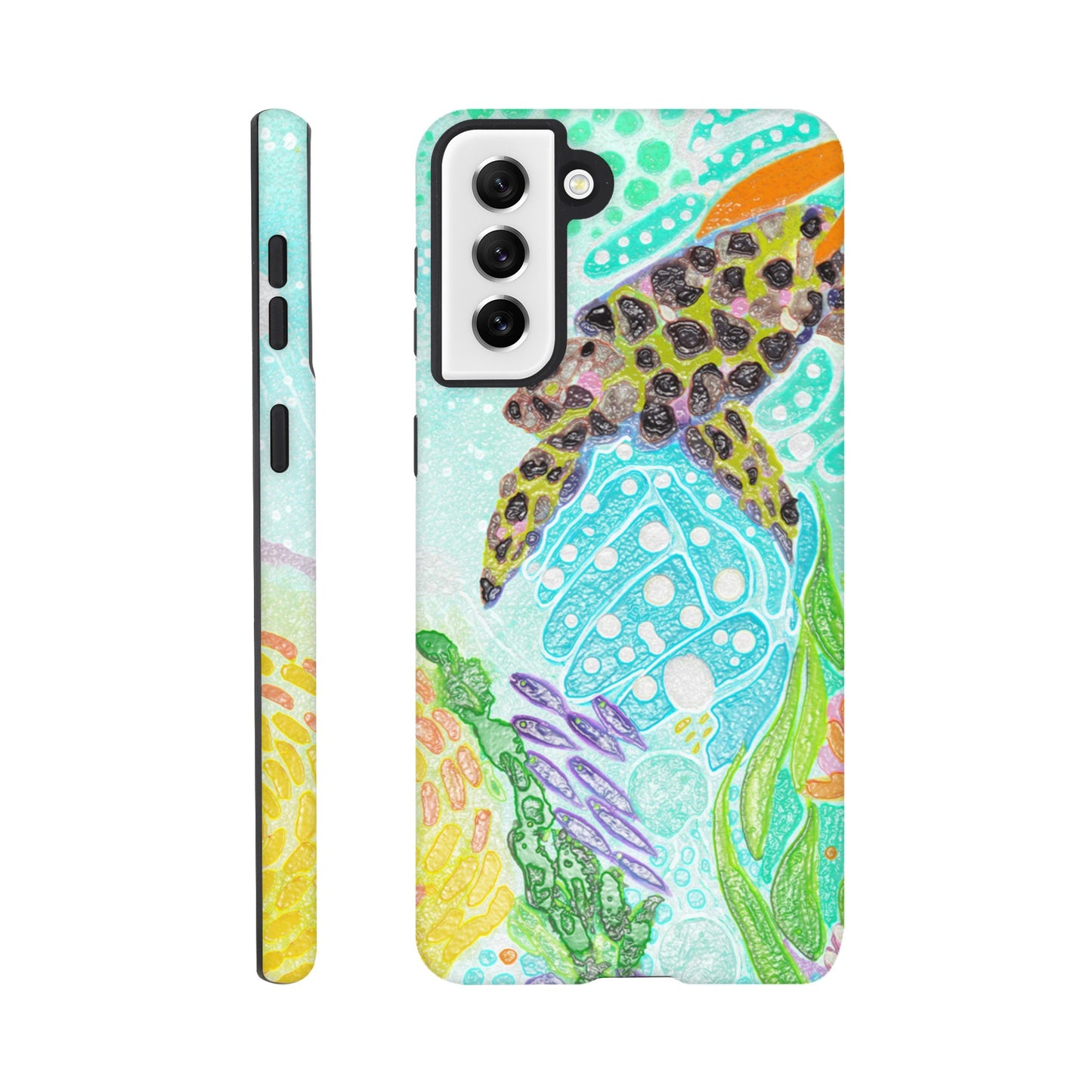 Phone Case  - Reef Turtle Original Artwork