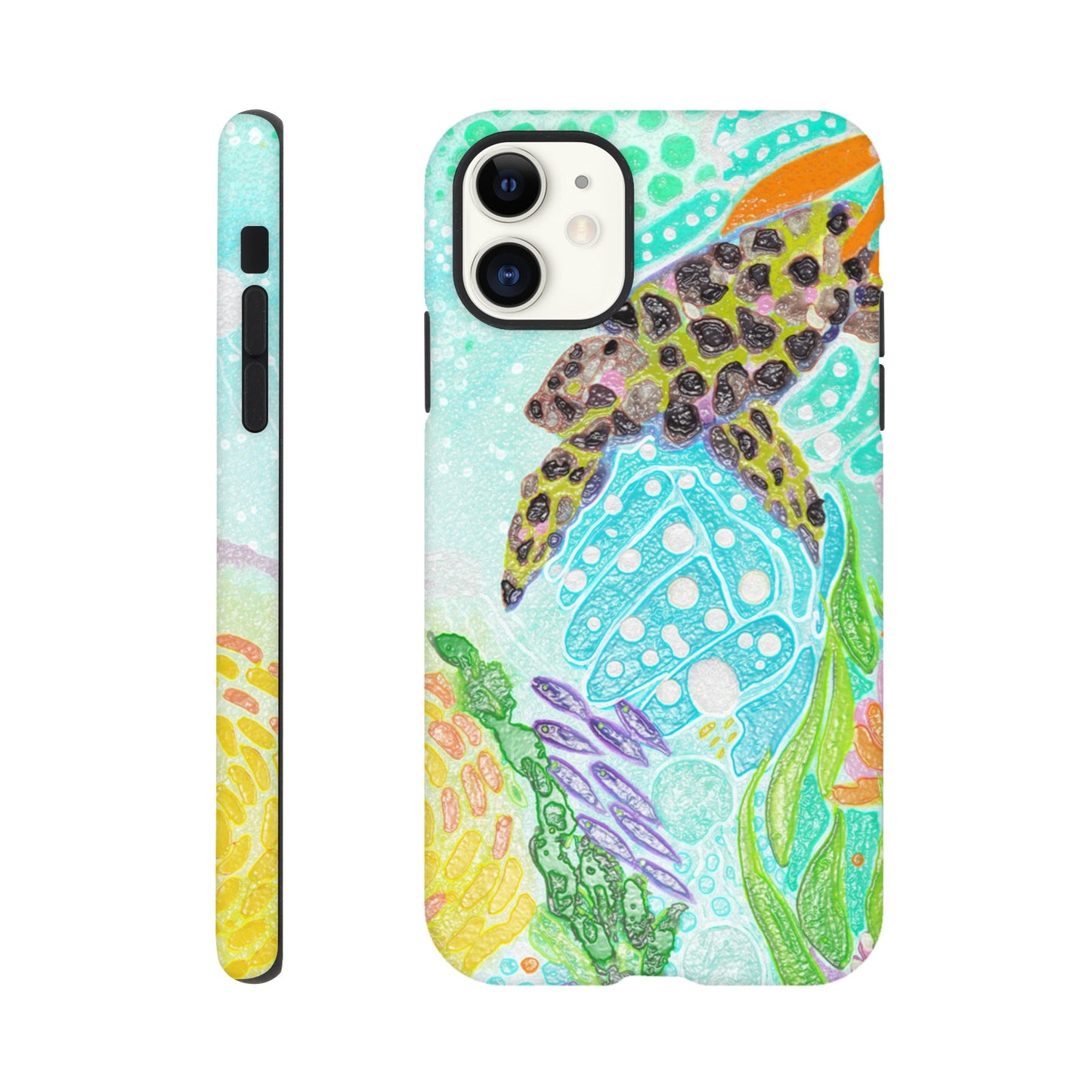 Phone Case  - Reef Turtle Original Artwork