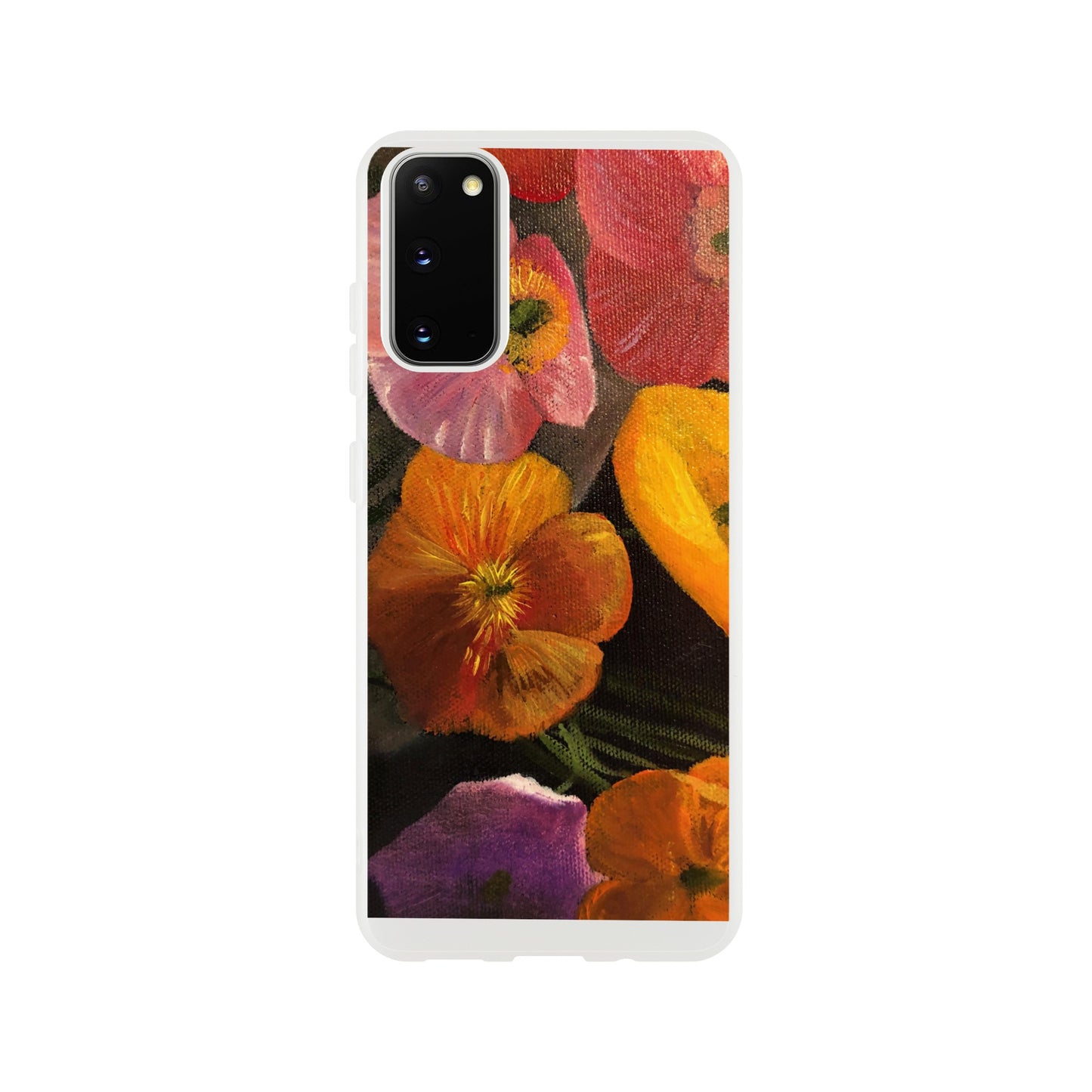 Phone Case - Flexi - Oil Painting Poppies