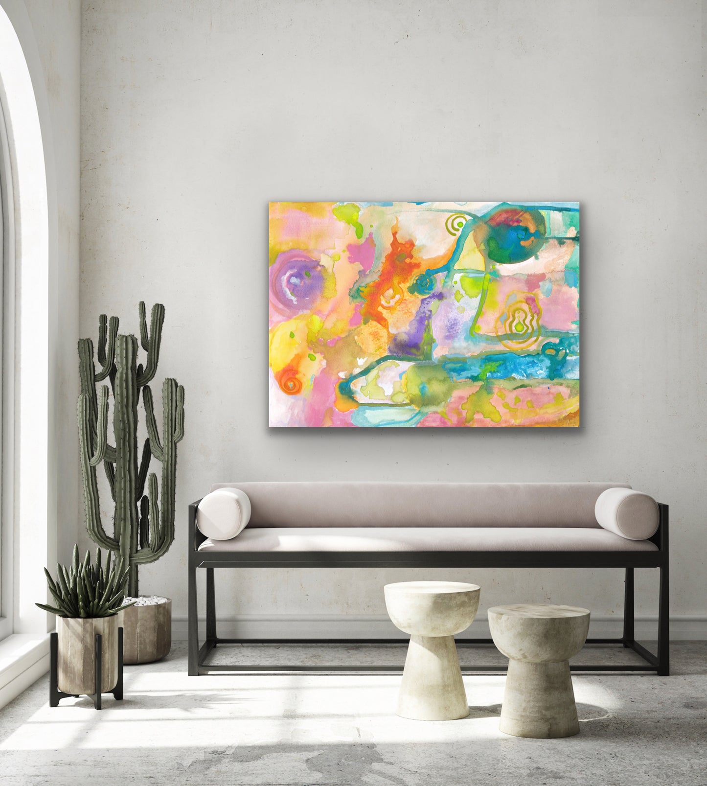 Wall Art Print - Abstract - 'Inner Child'.