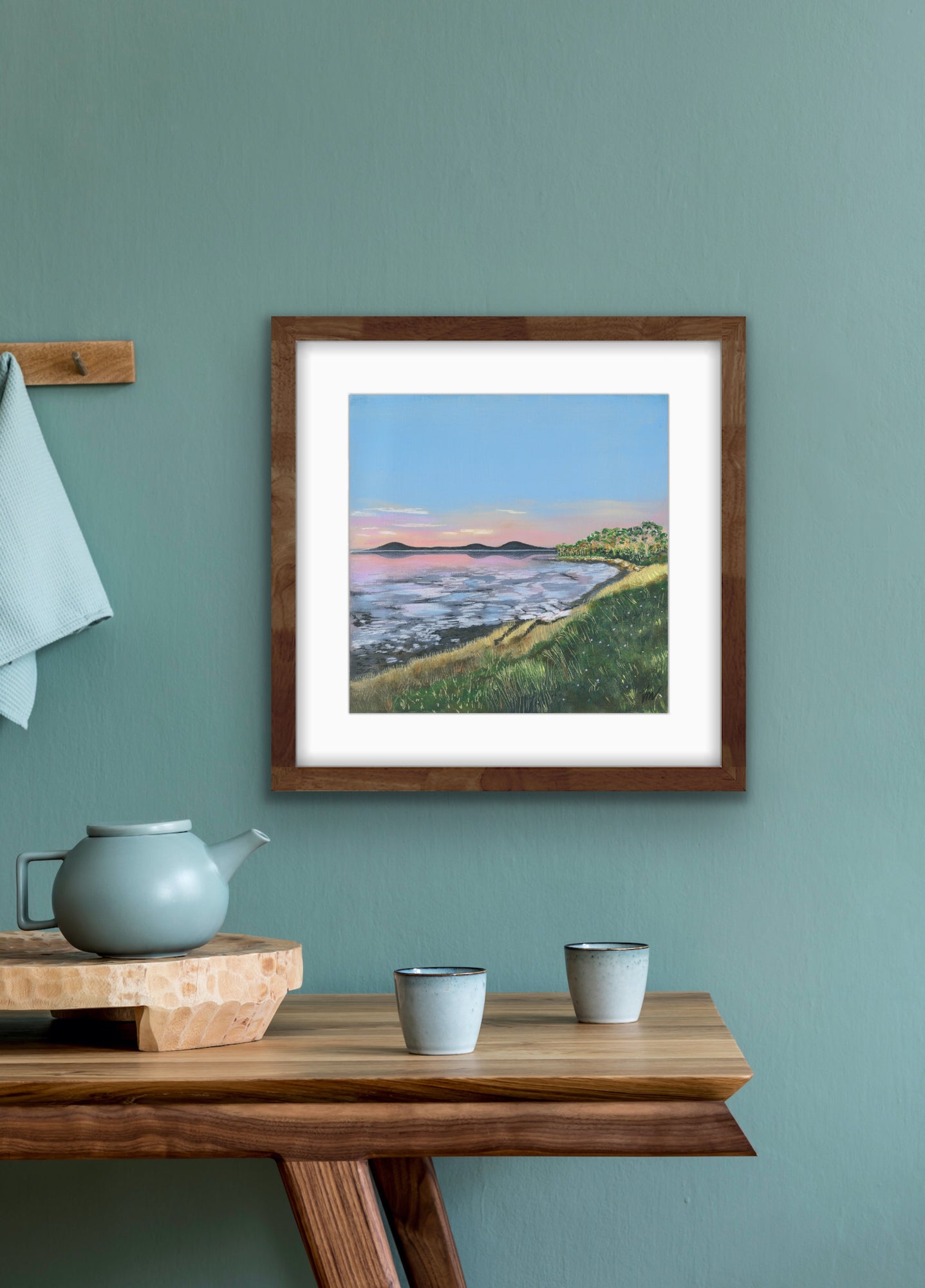 Printable wall art download, Seascape -  Boomer Bay Dawn