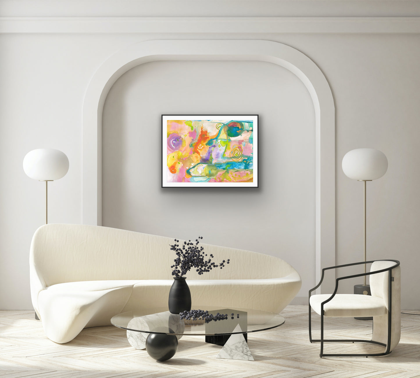 Wall Art Print - Abstract - 'Inner Child'.