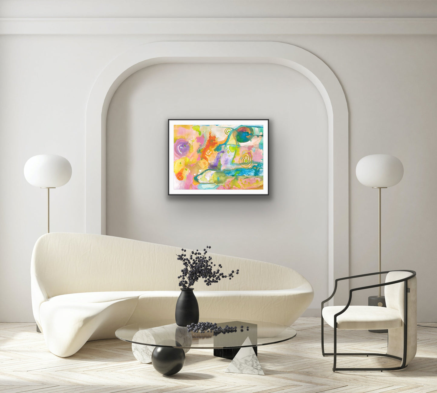 Printable Wall Art Download - Abstract - 'Inner Child'.