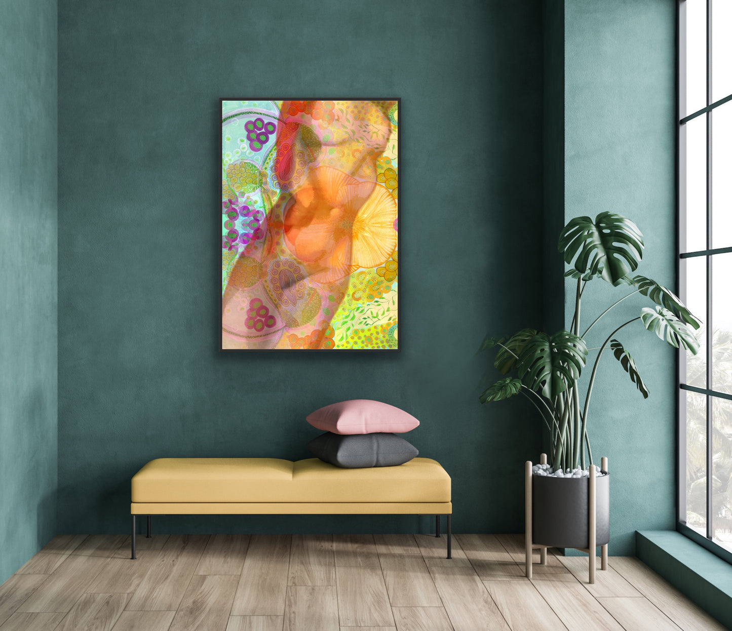 Commissioned Wall Art - Nude - Fertility Queen