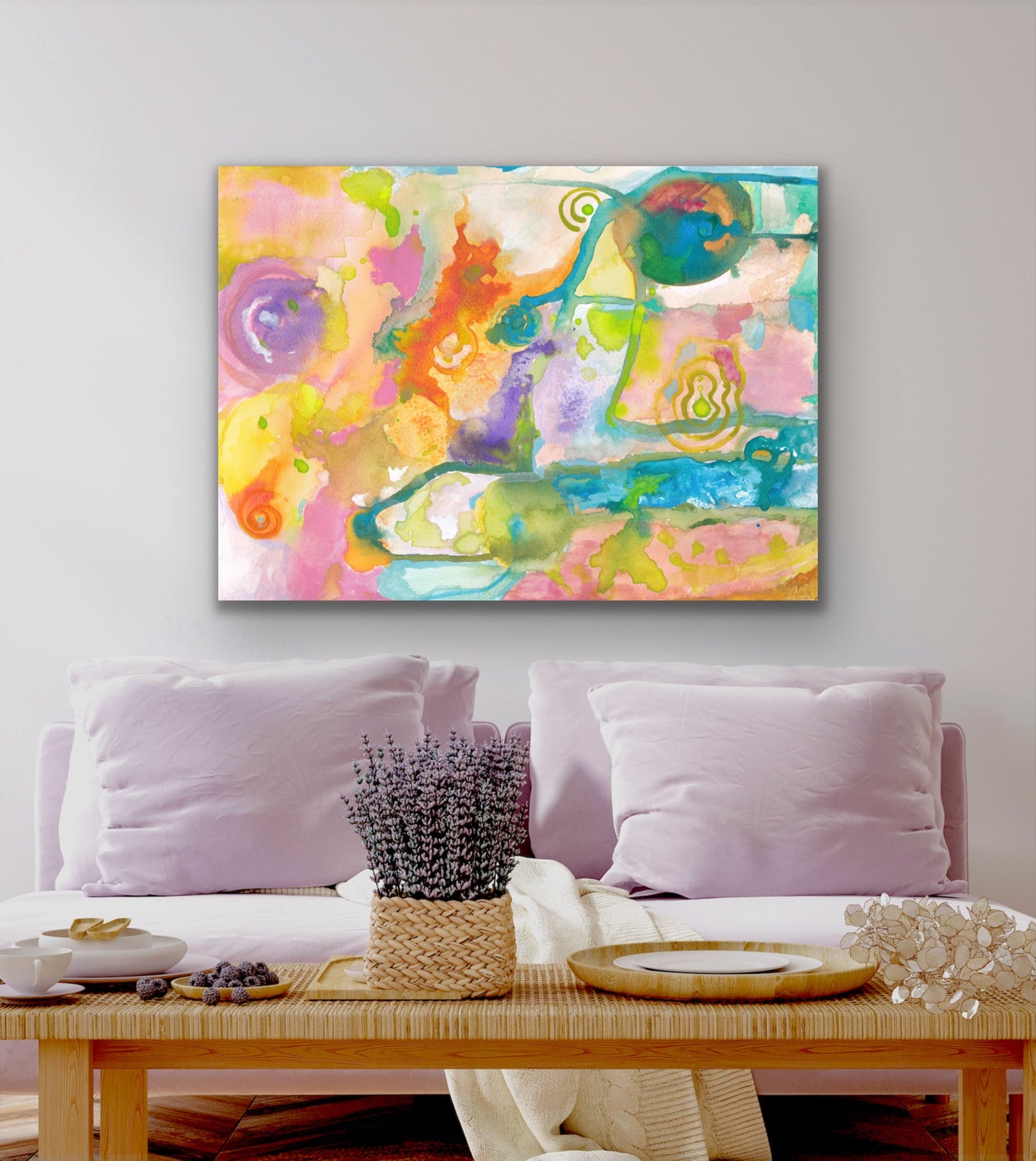 Printable Wall Art Download - Abstract - 'Inner Child'.