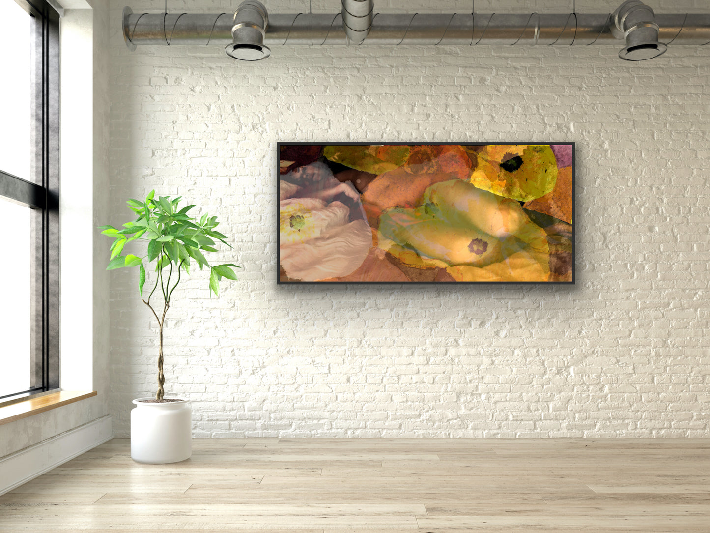 Commissioned Wall Art - Nude - Dark Mother of Poppies