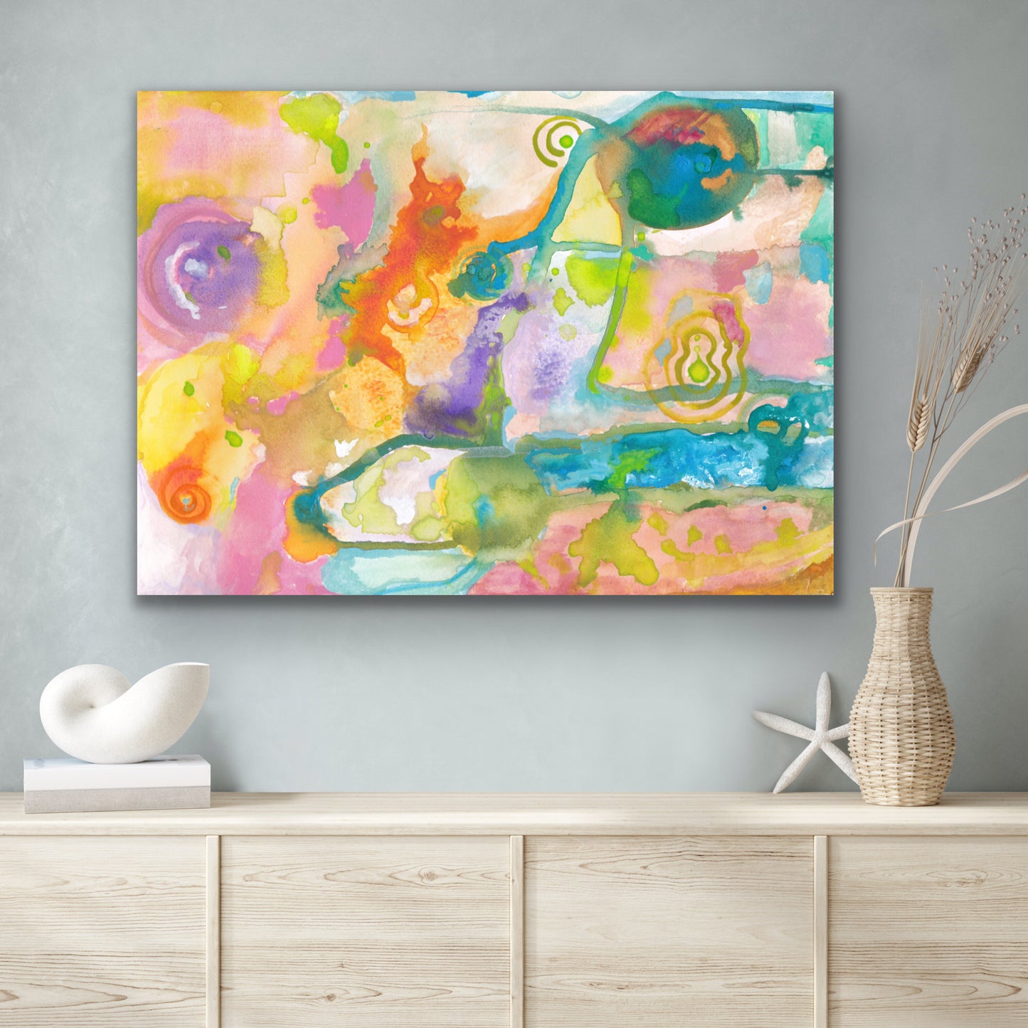 Wall Art Print - Abstract - 'Inner Child'.