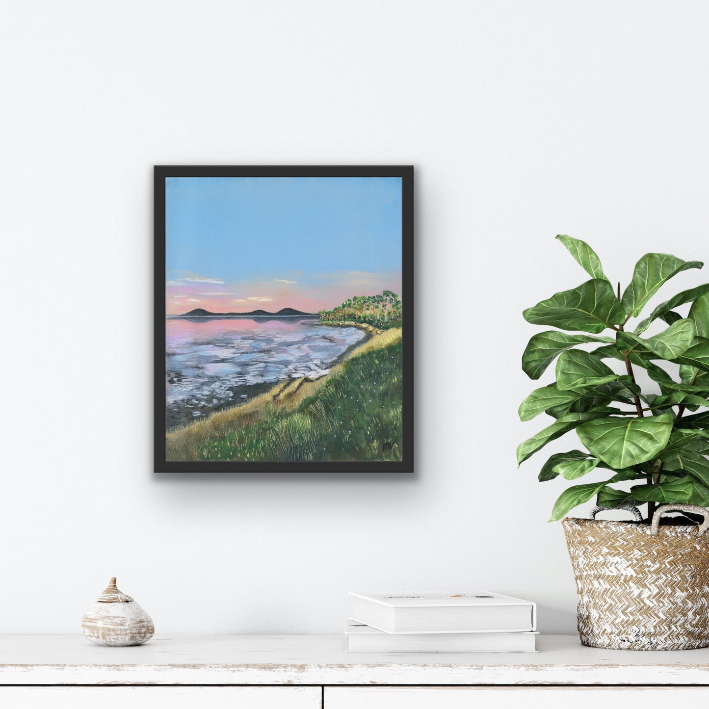 Printable wall art download, Seascape -  Boomer Bay Dawn