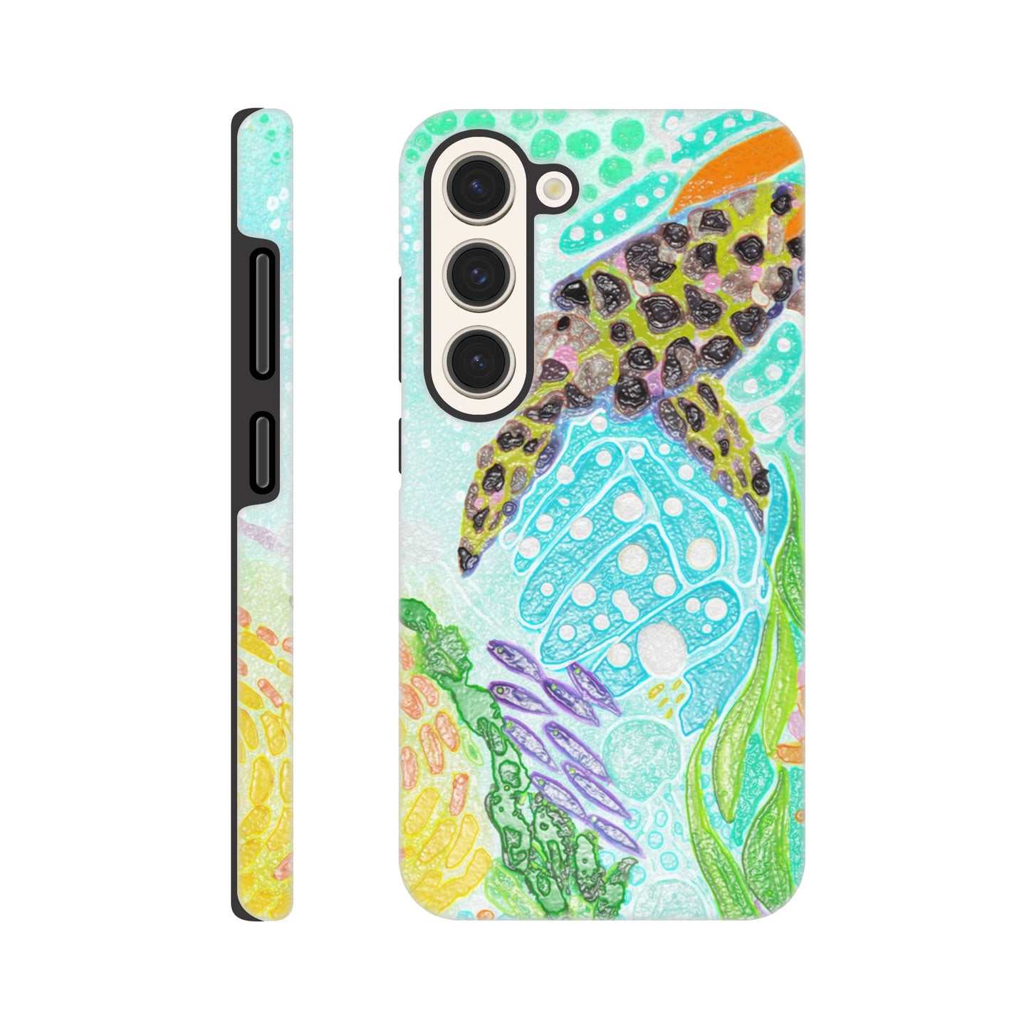 Phone Case  - Reef Turtle Original Artwork