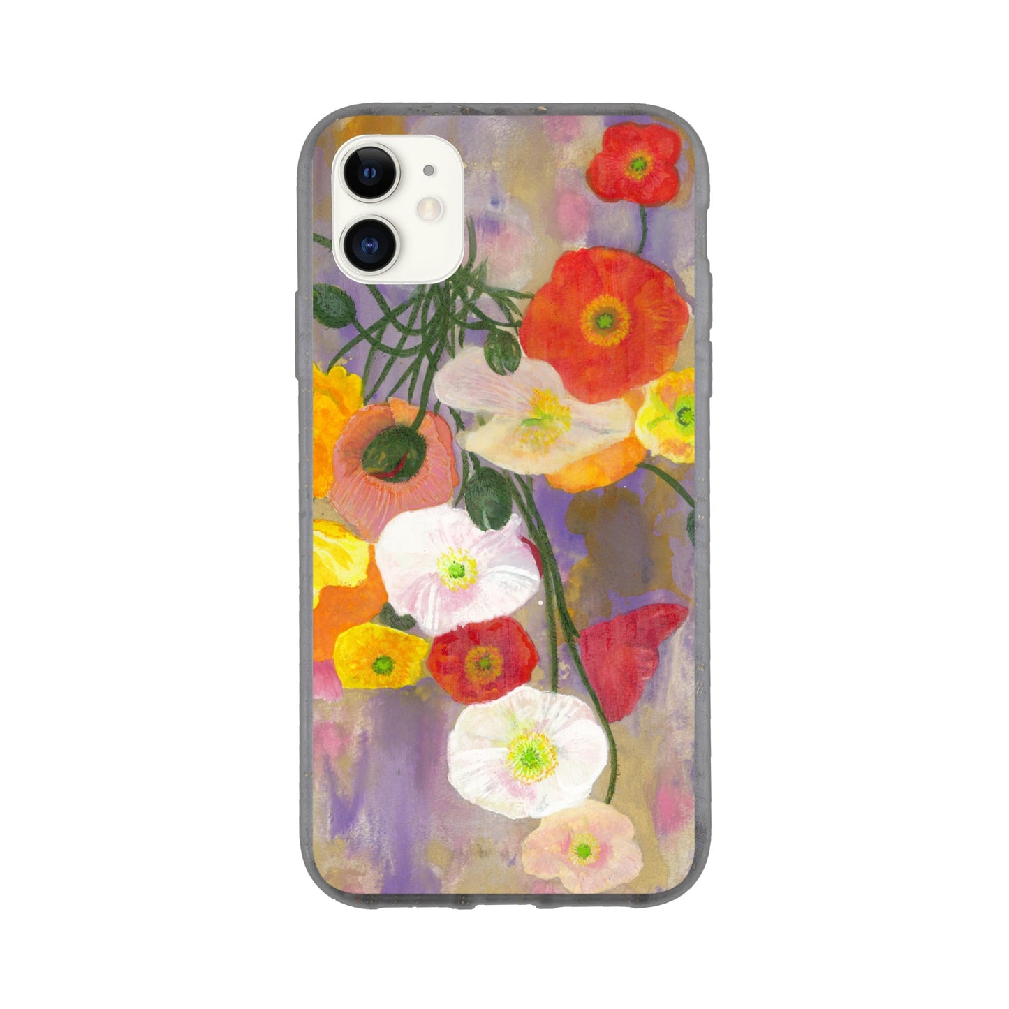 Bio Phone Case - Happy Poppies