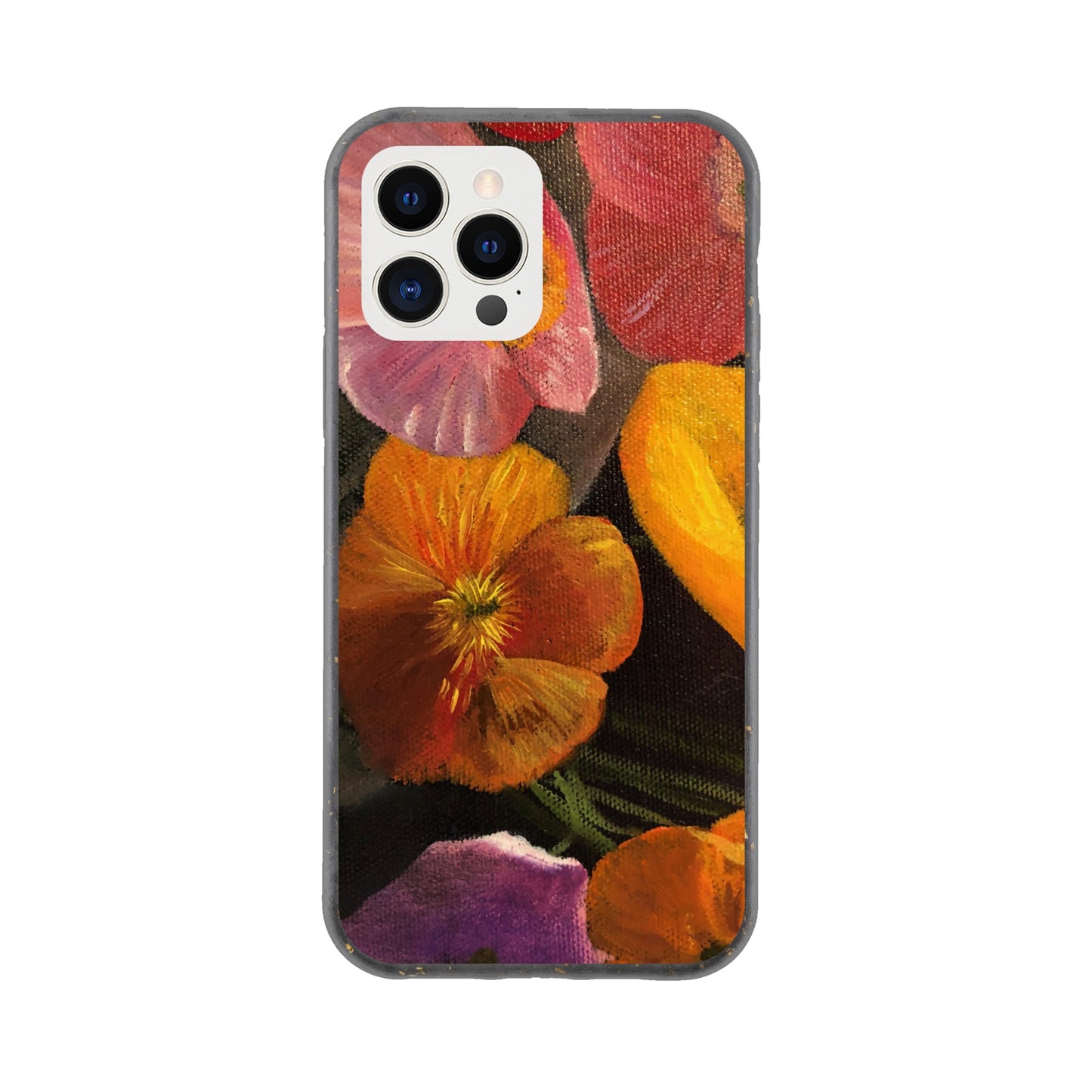 Bio Phone Case - Oil Painting Poppies