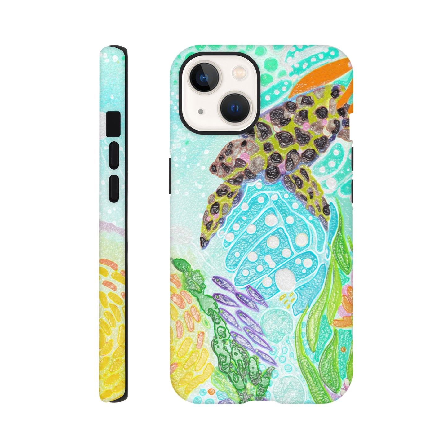 Phone Case  - Reef Turtle Original Artwork