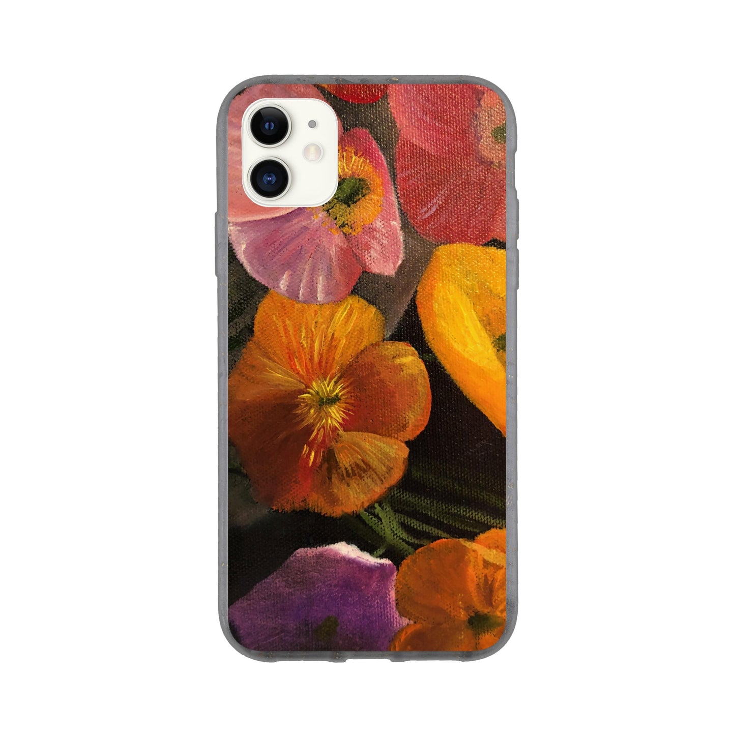 Bio Phone Case - Oil Painting Poppies