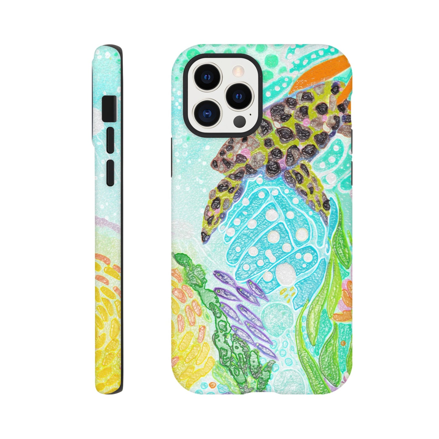 Phone Case  - Reef Turtle Original Artwork